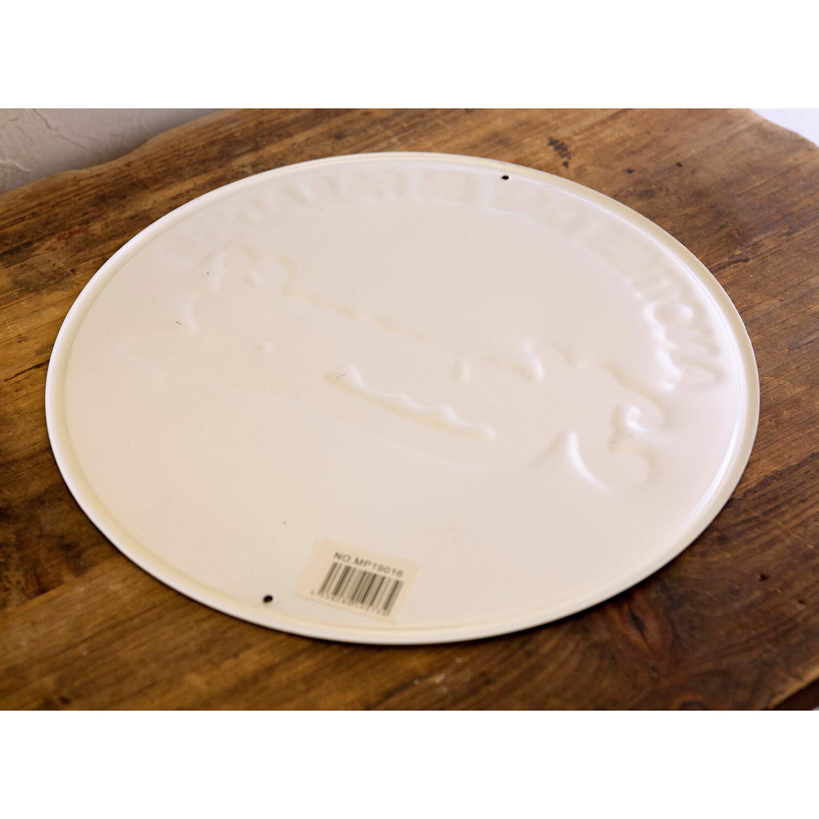 Amazon.co.jp: 秋月貿易 アンティーク エンボスプレート ラウンド